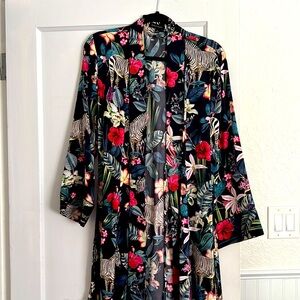 Banana Republic “satin” bathrobe